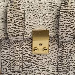 Pre Owned 3.1 Phillip Lim Antique White Leather Mini Pashli Satchel