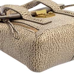 Pre Owned 3.1 Phillip Lim Antique White Leather Mini Pashli Satchel