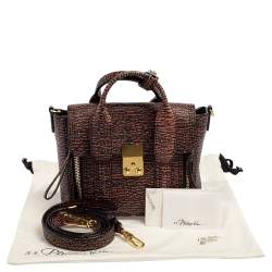 مملوكة مسبقًا حقيبة 3.1 فيليب ليم باشلي ميني جلد أخضر