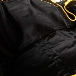 Pre Owned حقيبة ساتشل 3.1 فيليب ليم باشلي جلد أسود/ذهبي كبيرة