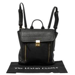 مملوكة مسبقًا 3.1 Phillip Lim Black Leather Pashli Backpack