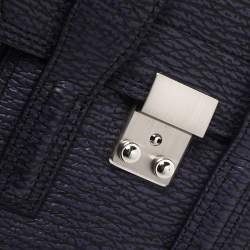 Pre Owned حقيبة 3.1 فيليب ليم باشلي صغيرة جلد بنفسجي عتيق