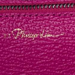 Pre Owned 3.1 Phillip Lim Fuchsia Leather Mini Pashli Satchel