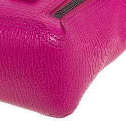 Pre Owned 3.1 Phillip Lim Fuchsia Leather Mini Pashli Satchel