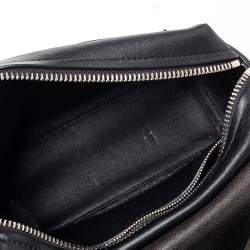 مملوكة مسبقًا حقيبة كتف 3.1 فيليب ليم سويدي وجلد أسود مزينة شراشيب