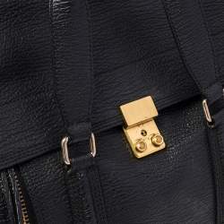 Pre Owned 3.1 Phillip Lim Black Leather Large Pashli Satchel