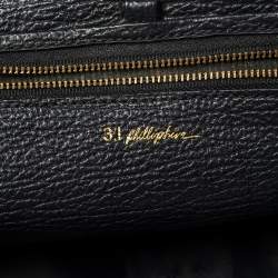 Pre Owned 3.1 Phillip Lim Black Leather Large Pashli Satchel