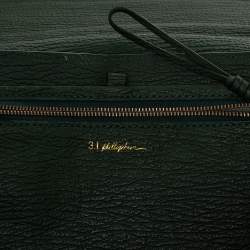 Pre Owned حقيبة ساتشل 3.1 فيليب ليم باشلي جلد أخضر كبيرة