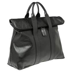 مملوكة مسبقًا حقيبة يد توتس 3.1 فيليب ليم 31 اور جلد أسود مطويه