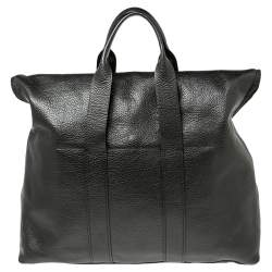 مملوكة مسبقًا حقيبة يد توتس 3.1 فيليب ليم 31 اور جلد أسود مطويه