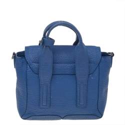 مملوكة مسبقًا 3.1 Phillip Lim Blue Leather Mini Pashli Satchel