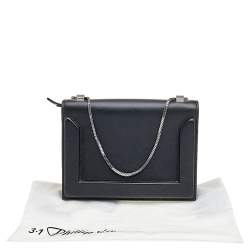 Pre Owned 3.1 Phillip Lim Black Leather Soleil Mini Chain Shoulder Bag