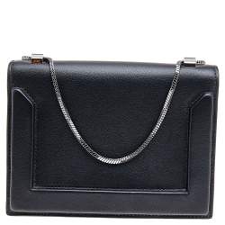 3.1 Phillip Lim Black Leather Soleil Mini Chain Shoulder Bag 3.1