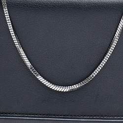 Pre Owned 3.1 Phillip Lim Black Leather Soleil Mini Chain Shoulder Bag