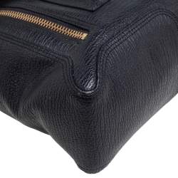 Pre Owned حقيبة ساتشل 3.1 فيليب ليم باشلي متوسطة جلد سوداء