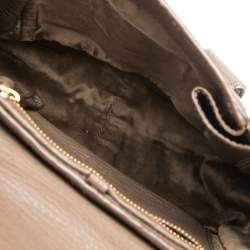 Pre Owned 3.1 Phillip Lim Taupe Leather Mini Pashli Satchel