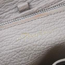 Pre Owned 3.1 Phillip Lim Grey Leather Mini Pashli Satchel