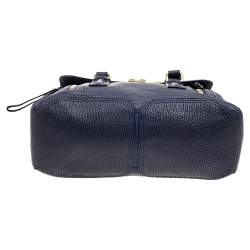 Pre Owned 3.1 Phillip Lim Dark Blue Leather Medium Pashli Satchel