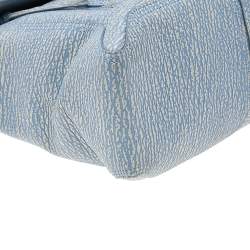 مملوكة مسبقًا حقيبة ساتشل 3.1 فيليب باشلي متوسطة جلد أزرق ليم 