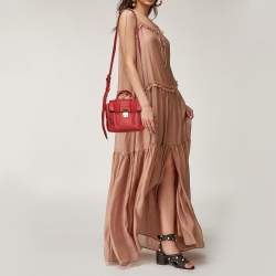 Pre Owned 3.1 Phillip Lim Red Leather Mini Pashli Satchel