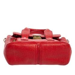 Pre Owned 3.1 Phillip Lim Red Leather Mini Pashli Satchel