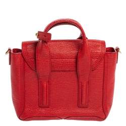 Pre Owned 3.1 Phillip Lim Red Leather Mini Pashli Satchel