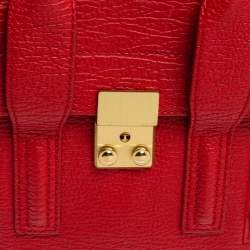 Pre Owned 3.1 Phillip Lim Red Leather Mini Pashli Satchel