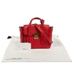 Pre Owned 3.1 Phillip Lim Red Leather Mini Pashli Satchel