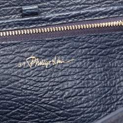 Pre Owned حقيبة ساتشل 3.1 فيليب ليم باشلي جلد أزرق متوسطة