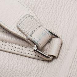 3.1 Phillip Lim Grey Textured Leather Medium Pashli Satchel