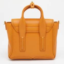 مملوكة مسبقًا حقيبة ساتشل 3.1 فيليب ليم  باشلي جلد أصفر مسترد صغيرة