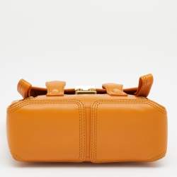 مملوكة مسبقًا حقيبة ساتشل 3.1 فيليب ليم  باشلي جلد أصفر مسترد صغيرة