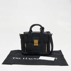 مملوكة مسبقًا 3.1 Phillip Lim Black Leather Mini Pashli Satchel