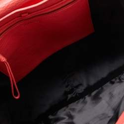 Pre Owned 3.1 Phillip Lim Coral Orange Leather Large Pashli Satchel