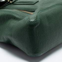 Pre Owned 3.1 Phillip Lim Olive Green Leather Large Pashli Satchel