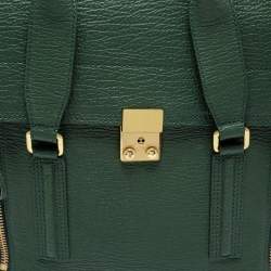 Pre Owned 3.1 Phillip Lim Olive Green Leather Large Pashli Satchel