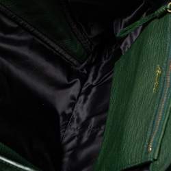 Pre Owned 3.1 Phillip Lim Olive Green Leather Large Pashli Satchel