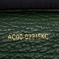 Pre Owned 3.1 Phillip Lim Olive Green Leather Large Pashli Satchel