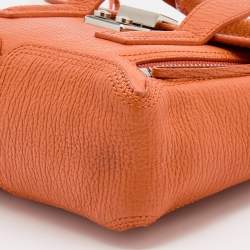 Pre Owned 3.1 Phillip Lim Orange Leather Mini Pashli Satchel