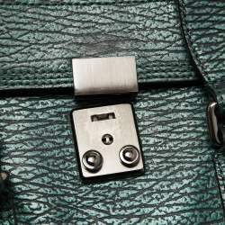 Pre Owned حقيبة ساتشل 3.1 فيليب ليم باشلي جلد أزرق متوسطة