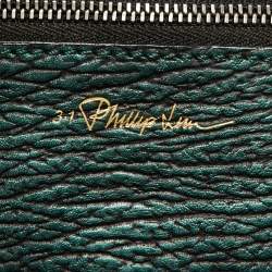 Pre Owned حقيبة ساتشل 3.1 فيليب ليم باشلي جلد أزرق متوسطة