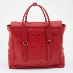 Pre Owned 3.1 Phillip Lim Red Leather Pashli Large Satchel