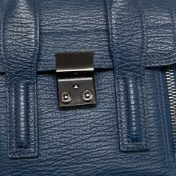 3.1 Phillip Lim Blue Leather Mini Pashli Satchel