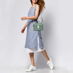 Pre Owned 3.1 Phillip Lim Mint Green Leather Mini Pashli Satchel