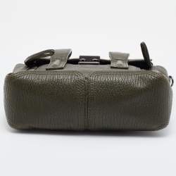 Pre Owned 3.1 Phillip Lim Green Leather Mini Pashli Satchel