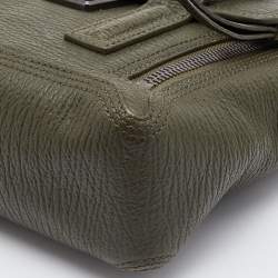 Pre Owned 3.1 Phillip Lim Green Leather Mini Pashli Satchel