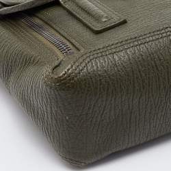 Pre Owned 3.1 Phillip Lim Green Leather Mini Pashli Satchel