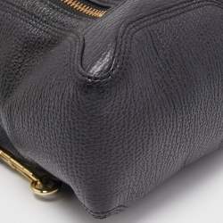 Pre Owned 3.1 Phillip Lim Black Textured Leather Pashli Backpack