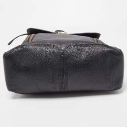 Pre Owned 3.1 Phillip Lim Black Textured Leather Pashli Backpack