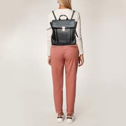 Pre Owned 3.1 Phillip Lim Black Textured Leather Pashli Backpack